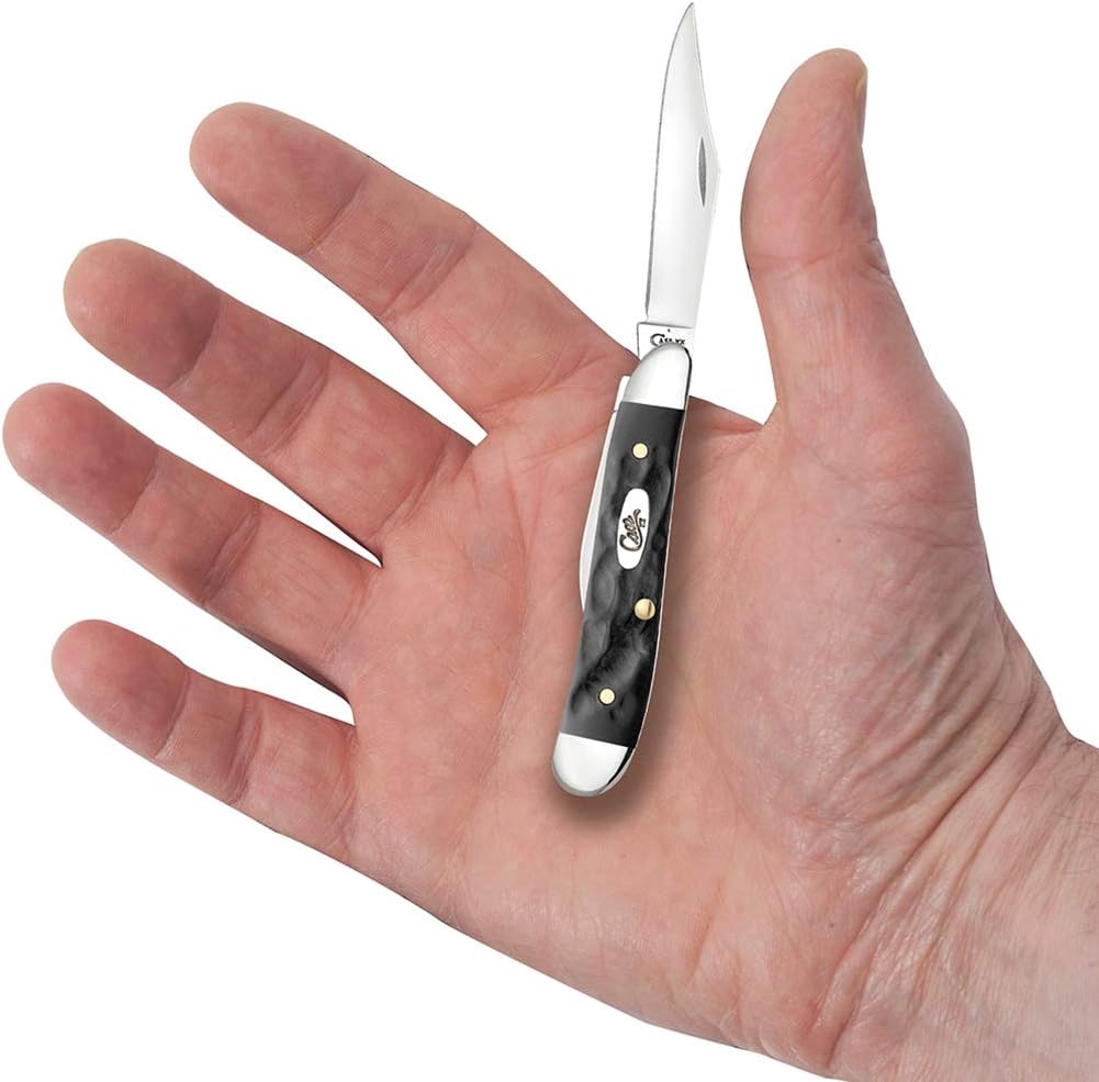 Case XX WR Pocket Knife Amber Bone Peanut Item #045 - (6220 SS) - Length Closed: 2 7/8 Inches