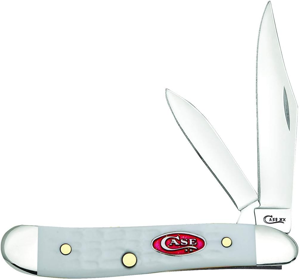 Case XX WR Pocket Knife Amber Bone Peanut Item #045 - (6220 SS) - Length Closed: 2 7/8 Inches