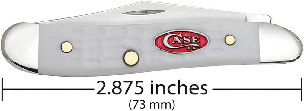 Case XX WR Pocket Knife Amber Bone Peanut Item #045 - (6220 SS) - Length Closed: 2 7/8 Inches