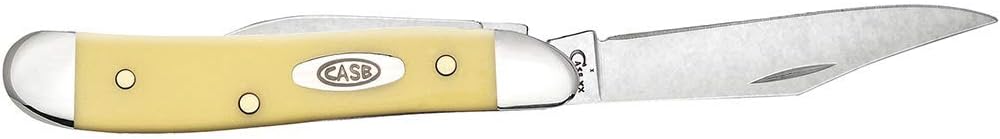 Case XX WR Pocket Knife Amber Bone Peanut Item #045 - (6220 SS) - Length Closed: 2 7/8 Inches