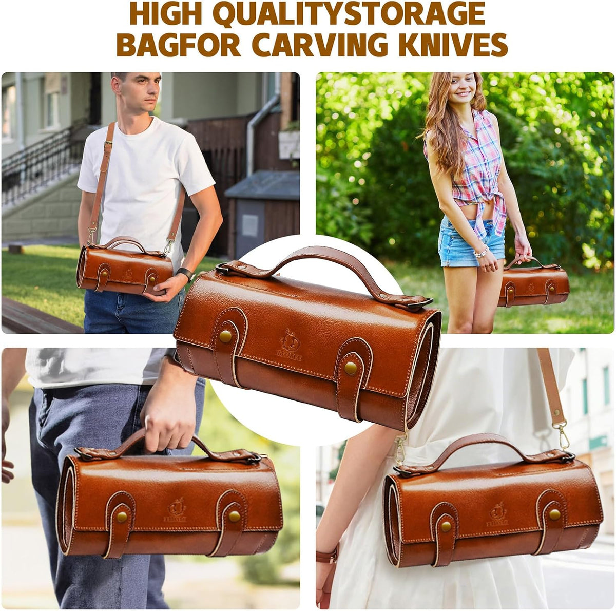 Deluxe Wood Carving Kit，Wood Carving Tools Set with Large Storage Case，Wood Carving Knife Set-Whittling Kit with 8 Pcs Whittling Knives& 5 Detail Knives for Beginners and Hobbyists