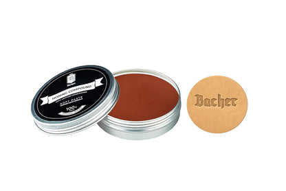 Polishing Compound - Medium Red Stropping Compound - Leather Strop Sharpening Buffing Compound with applicator – 100g (3.53 Oz)
