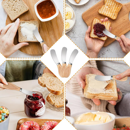 2PCS Butter Knife Spreader 4.8In Cheese Spreader Knives