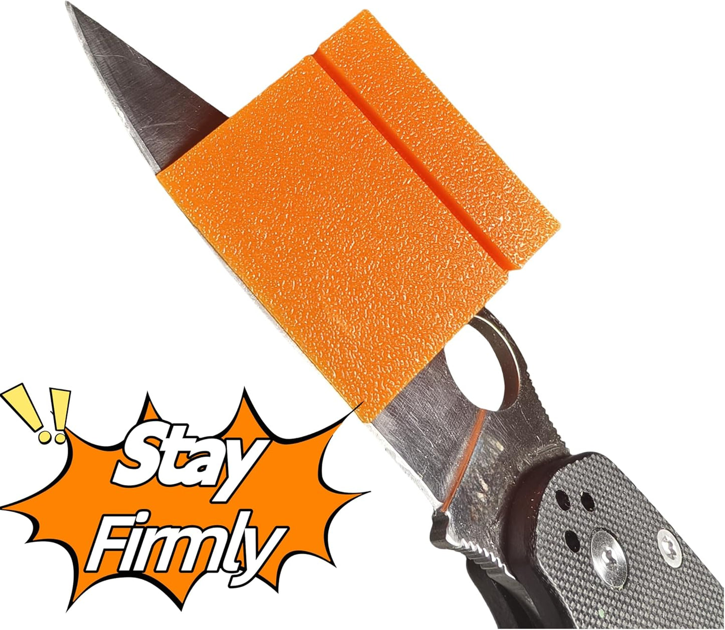 4-Piece Leather Strop Sharpening System with 13°, 15°, 17°, 21°, 25°, 28° Angle Guides – Green Compound Included, Whetstone Companion Tool