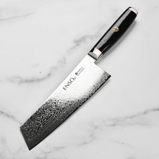 SG2 Bunka Knife - Made in Japan - 101 Layer Stainless Damascus, 7"