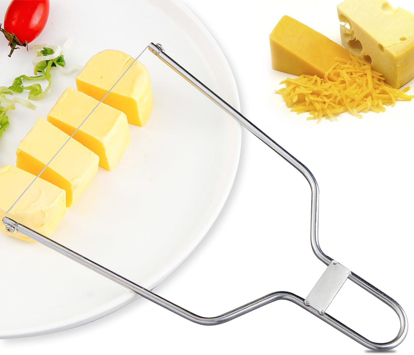 10pcs Cheese Slicer Wire, 5.5inch Cheese Slicer Replacement Wires Cheese Cutter Wires for Slicing Soft Cheeses, Pâtés