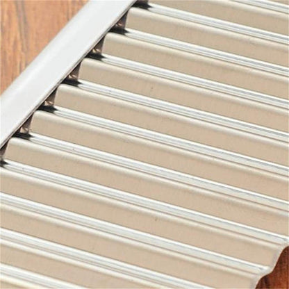 InfantLY Bright Kitchen Knives Stainless Steel Vegetable Fruit Wavy Cutter Potato Cucumber Carrot Waves Cutting Slicer Tools