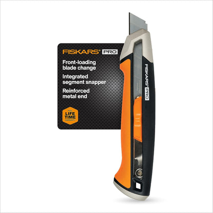 770210-1001 Pro Utility Knife, Snap 18 mm, Orange/Black