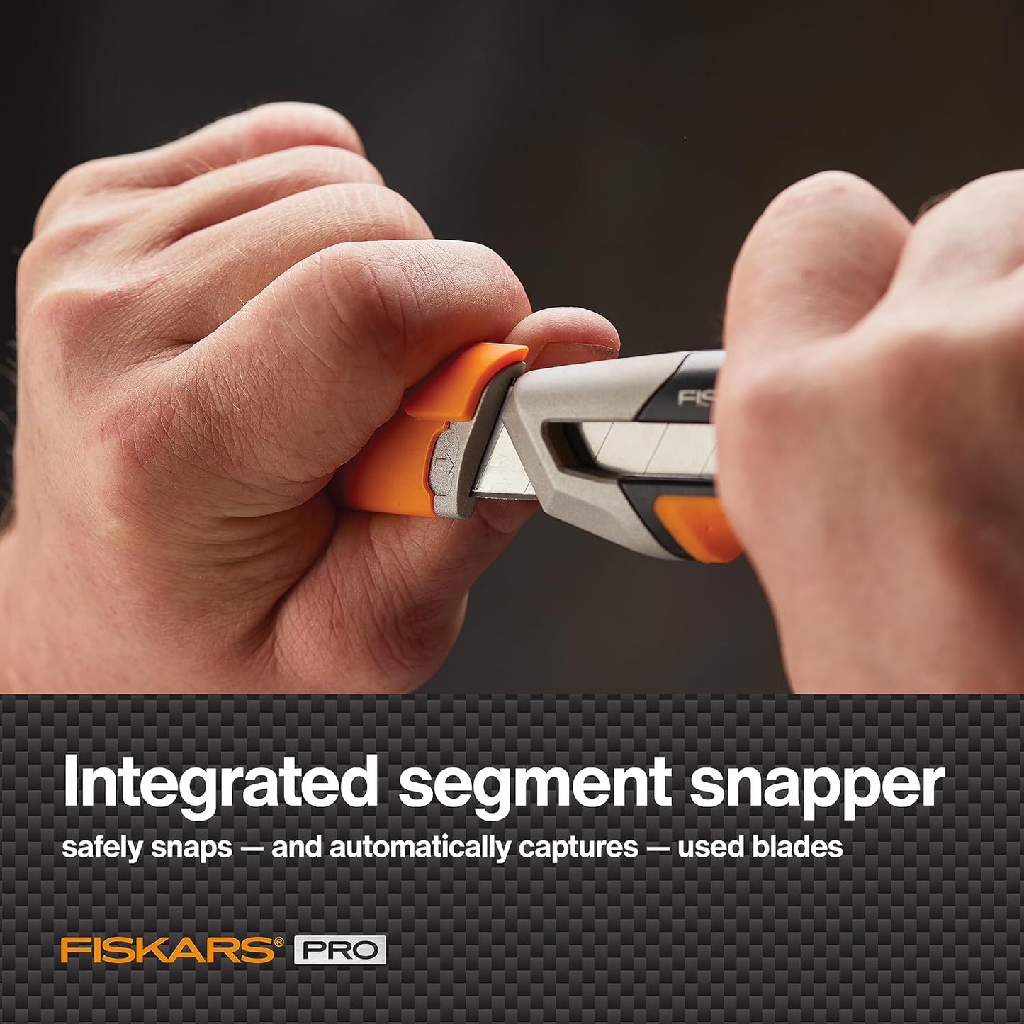 770210-1001 Pro Utility Knife, Snap 18 mm, Orange/Black