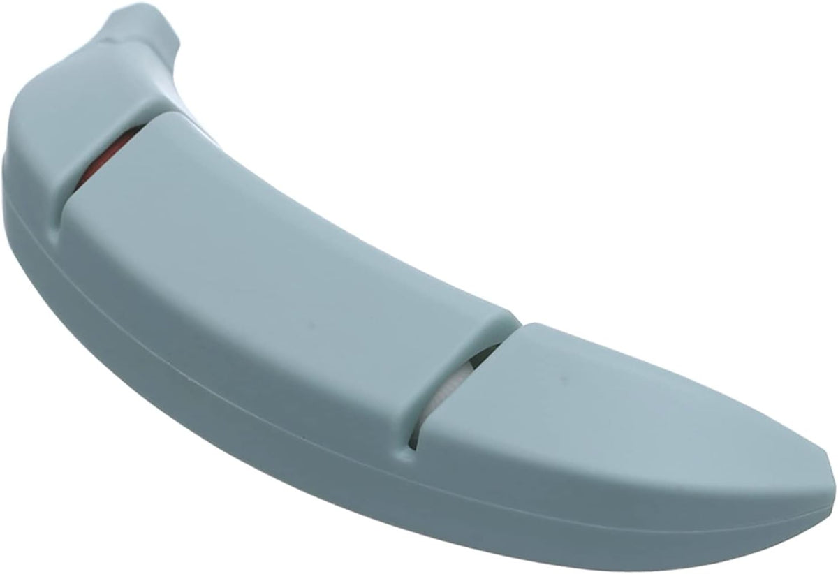 Knife Sharpener, 2 Stage Manual Pull Through Sharpener with Ergonomic Handle for Home Chef and Restaurant Use (Standard)