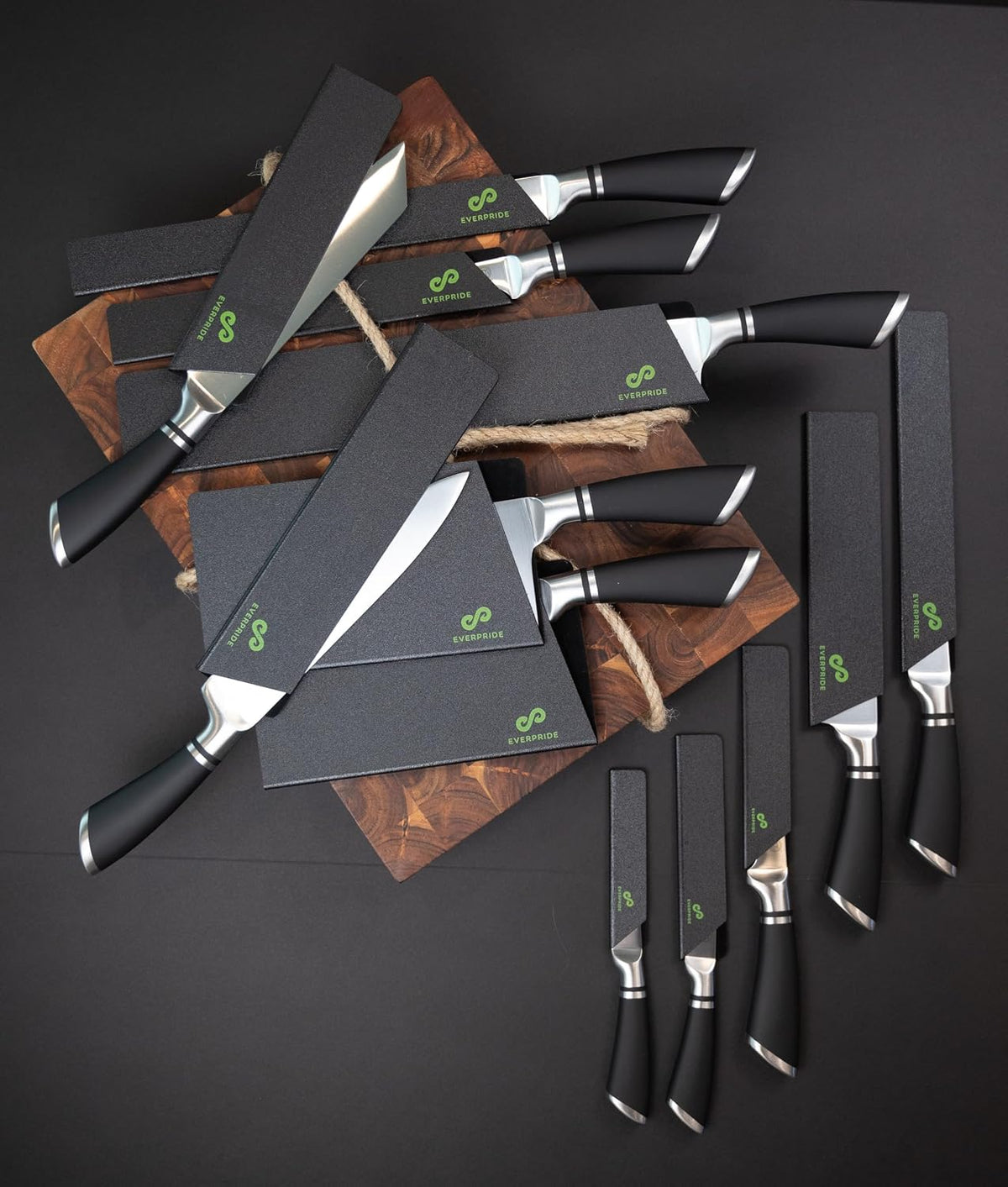 12-Piece Knife Guard Set, Universal Blade Cover Knife Sheaths for Chef and Kitchen Knives Durable Knife Edge Guards Include Multiple Sizes to Protect Your Full Set of Knives