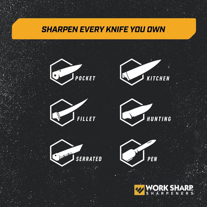 Professional Precision Adjust Knife Sharpener Kit - Complete Sharpening System for Kitchen, Pocket & Hunting Knives - Premium Angle-Guided Sharpening