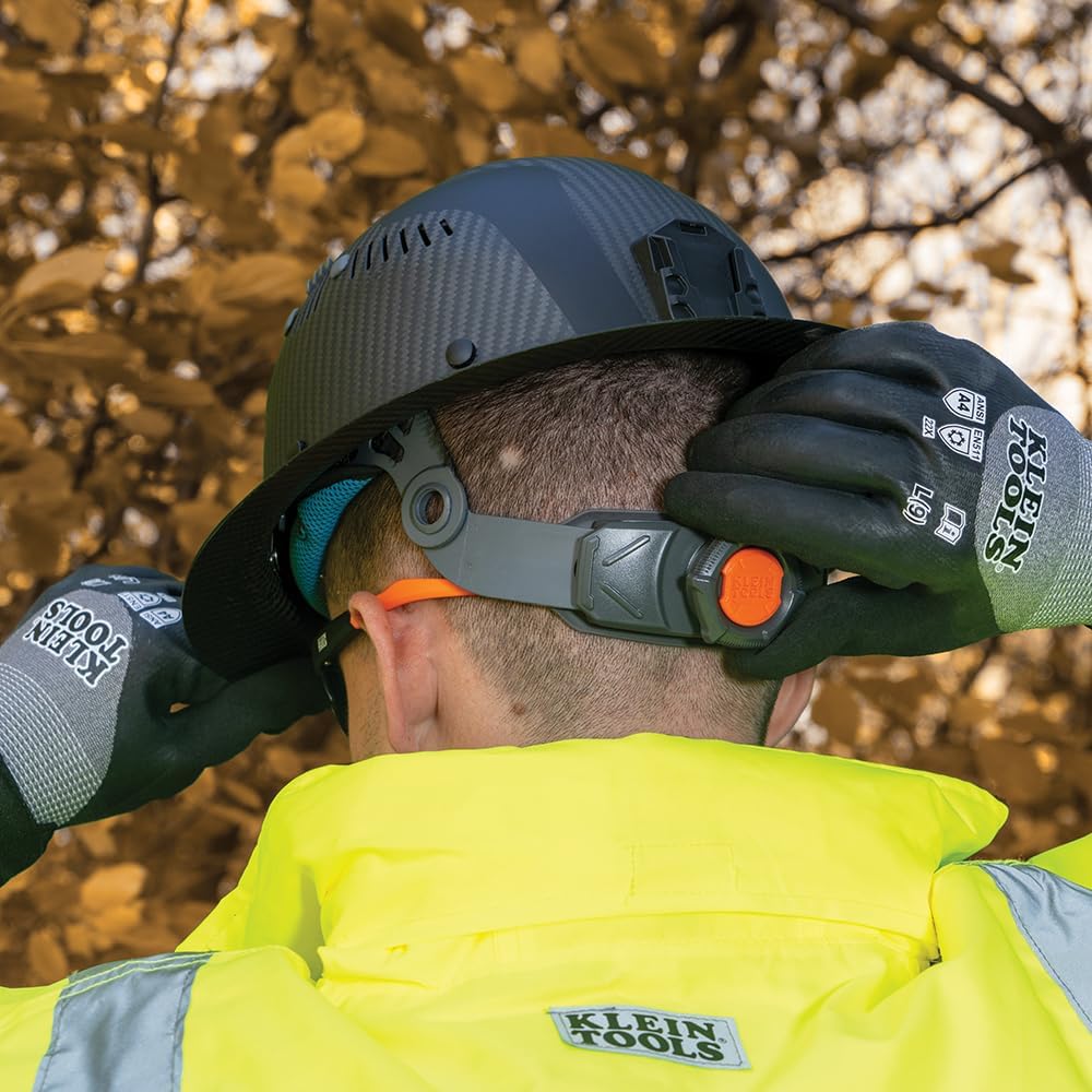 Winter Work Gloves, Knit Dipped ANSI A4 Cut-Resistant, Sandy Latex Coated, Fleece-Lined, Touchscreen Capable