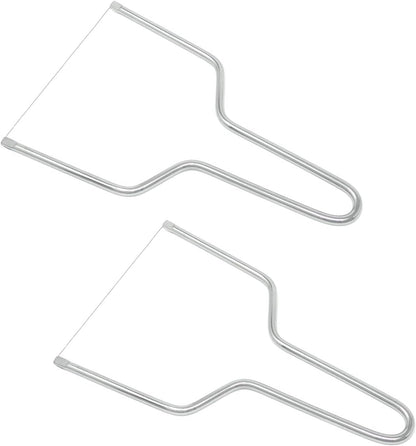 2PCS Stainless Steel Butter Cheese Wire Cutters Slicers Knives for Kitchen (for soft cheese)