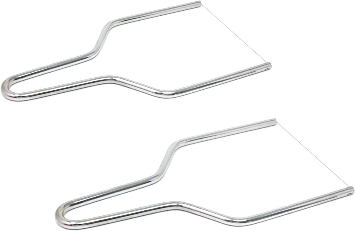 2PCS Stainless Steel Butter Cheese Wire Cutters Slicers Knives for Kitchen (for soft cheese)
