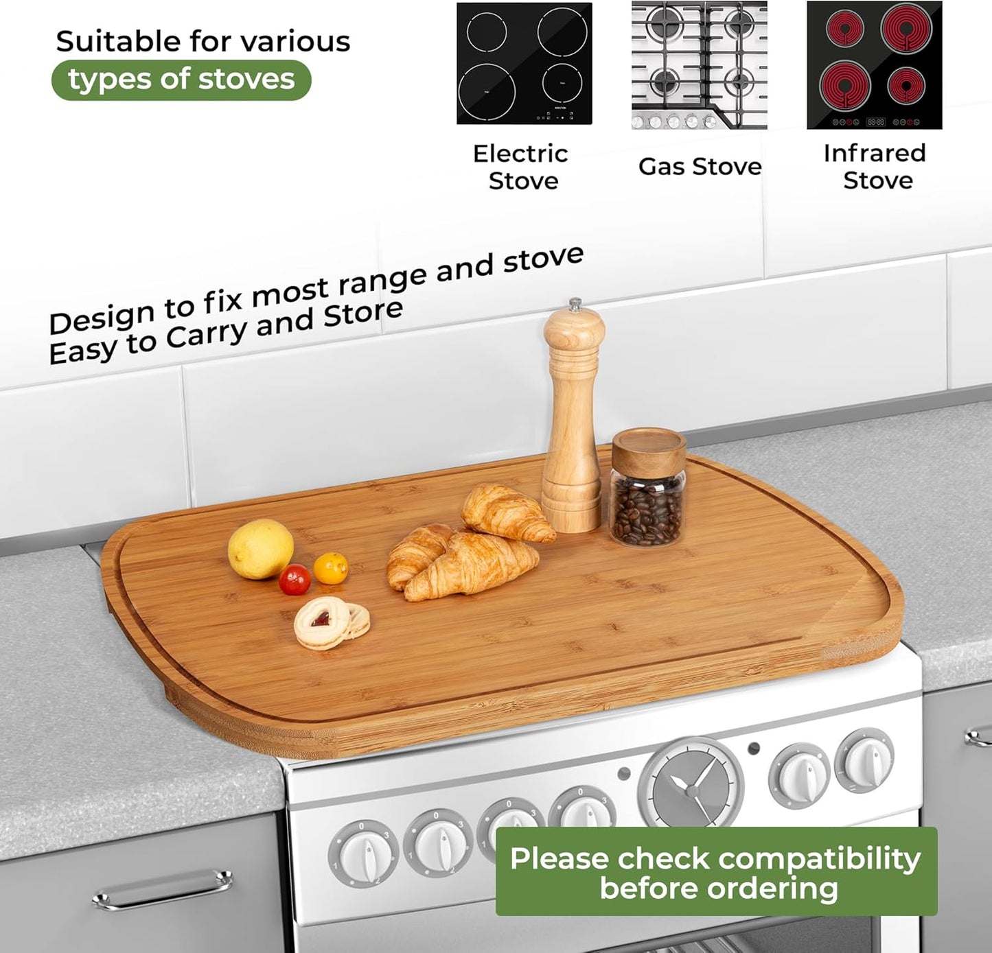 Walnut Wood Cutting Board for Kitchen with Deep Juice Groove & Side Handles, 17”L x 11”W x 0.8”H, Handcrafted North American Black Walnut Wood Grain, Medium Chopping Board, Reversible Butcher Block