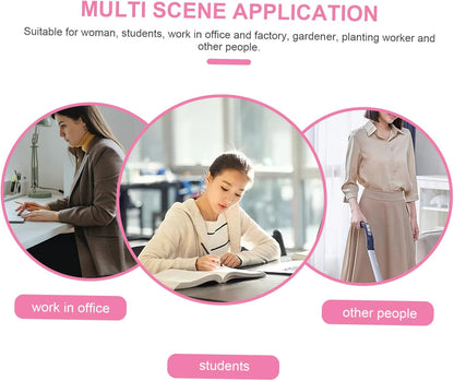 Arm Guards 3 Pack Cut Resistant Sleeves Kitchen Office Cleaning Oilproof Oversleeves Plaid Fabric