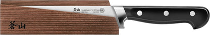 Cangshan TV2 Series 1022940 Swedish 14C28N Steel Forged 6-Inch Boning Knife and Wood Sheath Set