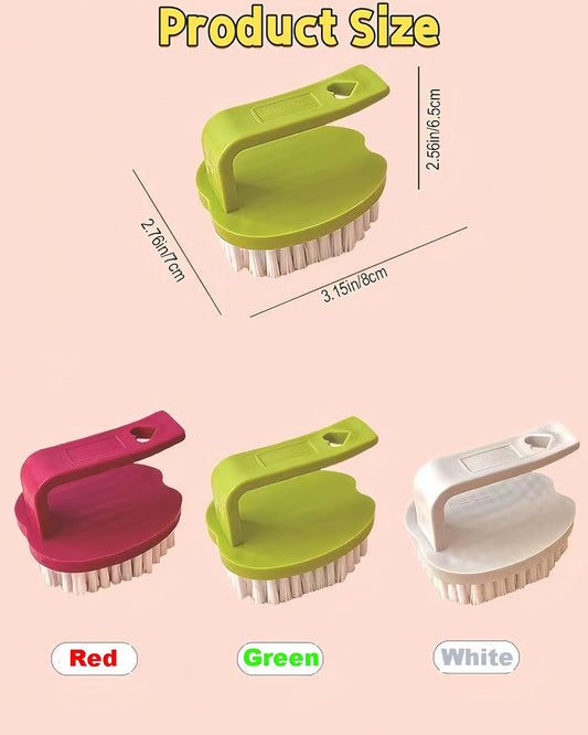 Vegetable Scrubber Brush -2 Pack Fruit and Vegetable Brushes Stiff Bristles | Vegetable Brush Scrubber for Food,Veggie Wash Brush,Vegetable Cleaner Brush for Fruits,Potatoes,Carrots & Firm Produce