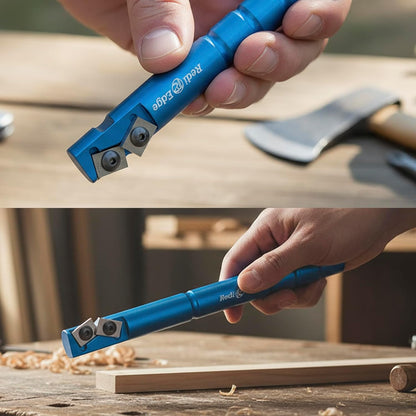 Portable Knife Sharpener - Pocket knife Sharpener with Duromite Sharpening Elements - Honing Rod with 20° Double Edge for Kitchen, Home & Hunting