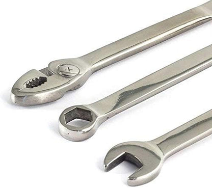 – LARGE 3-piece Silverware Set Tool Fork, Knife and Spoon + Silverware Case Storage - Unique Novelty Flatware & Cutlery Set - Kitchen Utensil Set is a Greata Gift & Conversation Piece