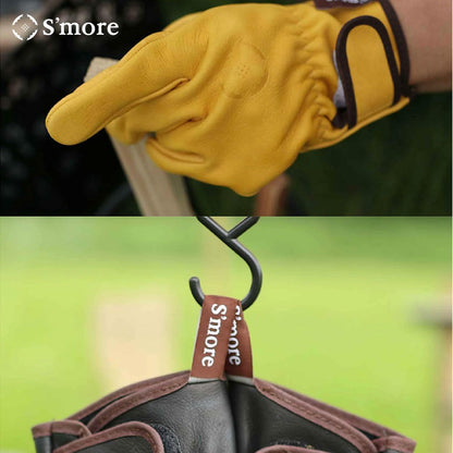 BBQ Gloves Heat Resistant Fireproof Outdoor Grilling Gloves Silicone Non-Slip Oven Gloves Long Kitchen Gloves for Barbecue, Cooking, Baking, Cutting (Black)