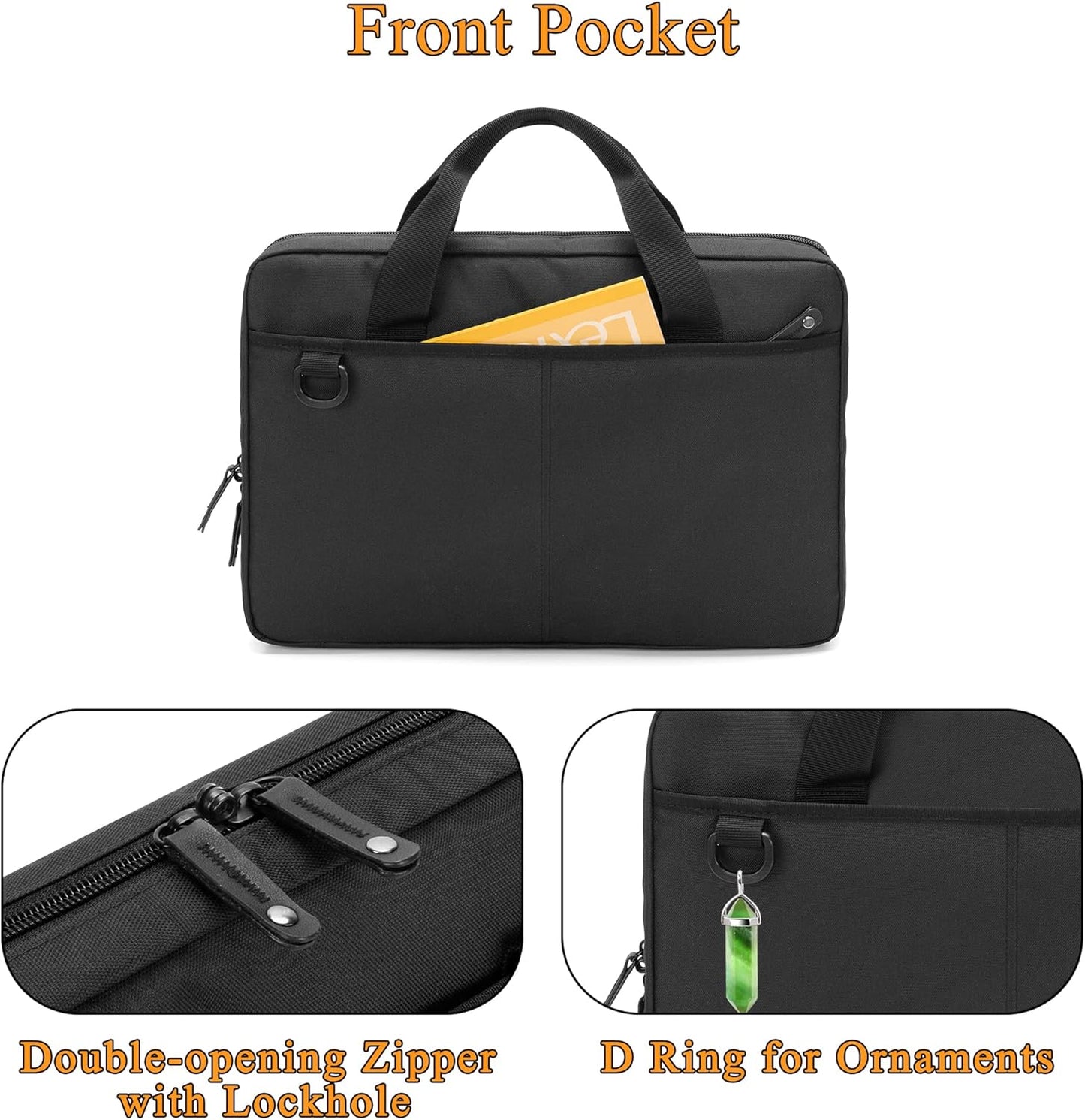 Chef Knife Bag with 20+ Slots, Professional Chef Storage Case with Lockhole & Multiple Pockets, Knife Carrier Travel Knife Roll Bag for Kitchen Tools & Chef Utensils, Patent Design, Bag Only