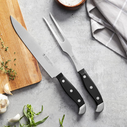 Statement Razor-Sharp 2-pc Carving Set, German Engineered Informed by 100+ Years of Mastery
