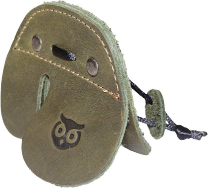 Archery Finger Tab, Protect Guard for Recurve Bows, Finger Protector, Shooting Practice Gear Sports & Outdoors, Full Grain Leather, Handmade
