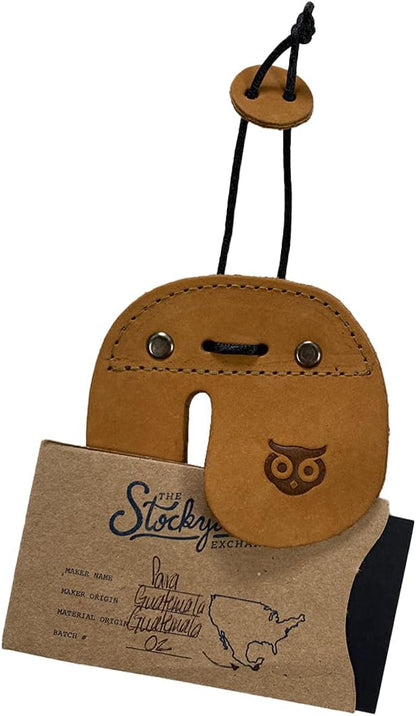 Archery Finger Tab, Protect Guard for Recurve Bows, Finger Protector, Shooting Practice Gear Sports & Outdoors, Full Grain Leather, Handmade
