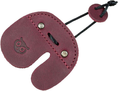 Archery Finger Tab, Protect Guard for Recurve Bows, Finger Protector, Shooting Practice Gear Sports & Outdoors, Full Grain Leather, Handmade