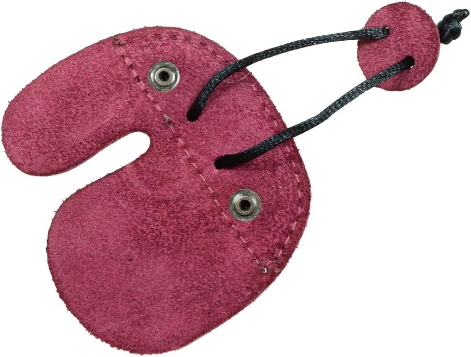Archery Finger Tab, Protect Guard for Recurve Bows, Finger Protector, Shooting Practice Gear Sports & Outdoors, Full Grain Leather, Handmade