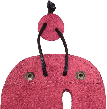 Archery Finger Tab, Protect Guard for Recurve Bows, Finger Protector, Shooting Practice Gear Sports & Outdoors, Full Grain Leather, Handmade