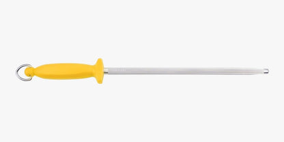 Series Chair as-Sharpening Body Carbon Steel Chromium Coated 300 mm (11.81 Inch) -Handle Polypropylene Yellow Colour, Stainless ands Plastic
