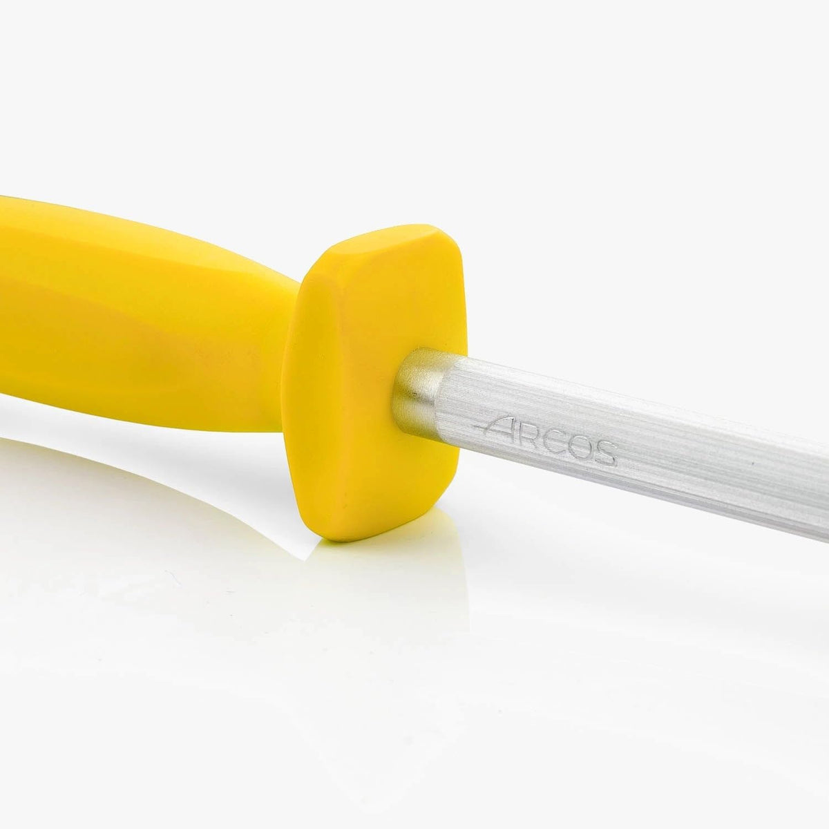 Series Chair as-Sharpening Body Carbon Steel Chromium Coated 300 mm (11.81 Inch) -Handle Polypropylene Yellow Colour, Stainless ands Plastic