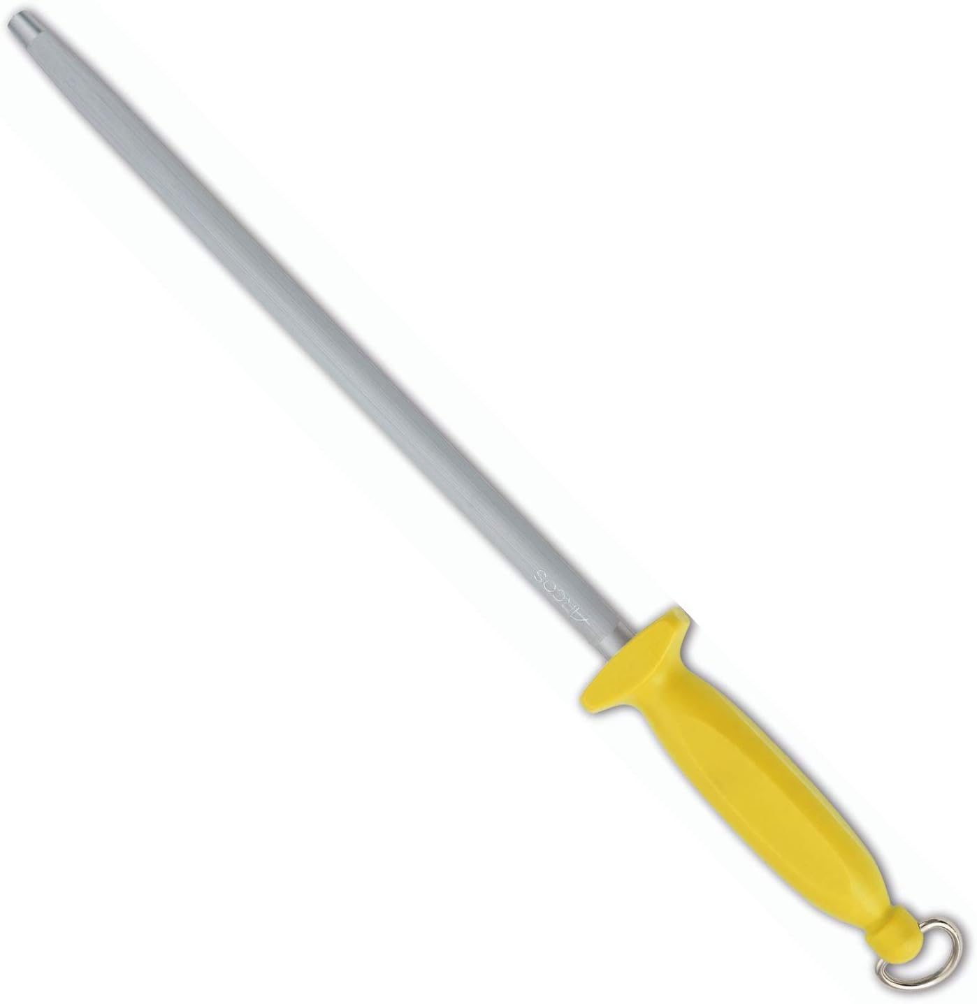 Series Chair as-Sharpening Body Carbon Steel Chromium Coated 300 mm (11.81 Inch) -Handle Polypropylene Yellow Colour, Stainless ands Plastic