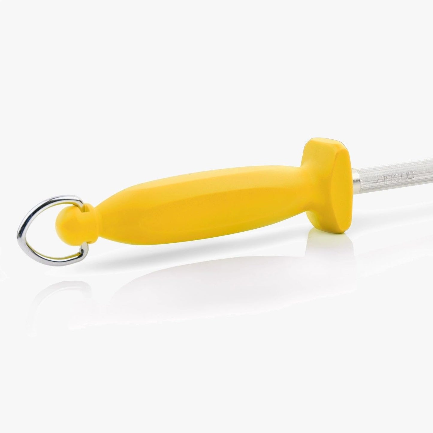 Series Chair as-Sharpening Body Carbon Steel Chromium Coated 300 mm (11.81 Inch) -Handle Polypropylene Yellow Colour, Stainless ands Plastic