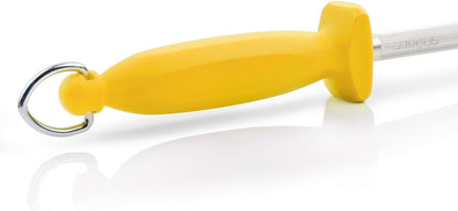 Series Chair as-Sharpening Body Carbon Steel Chromium Coated 300 mm (11.81 Inch) -Handle Polypropylene Yellow Colour, Stainless ands Plastic
