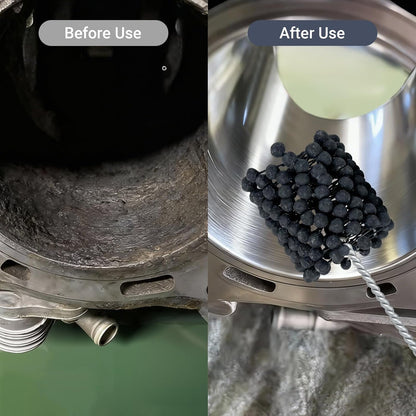 Cylinder Hone, 240 Grit Silicon Carbide, 4 1/8" (105mm) Diameter Ball Hone for Hole Diameters 3 3/4" - 4 1/8", Cylinder Engine Sanding Brush for Mild Steel, Stainless Steel, and Cast Iron