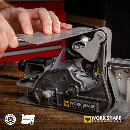 Ken Onion Knife Sharpener Tool - Adjustable Knife Sharpening System - For Knives, Scissors, Serrated Blades, & Tools