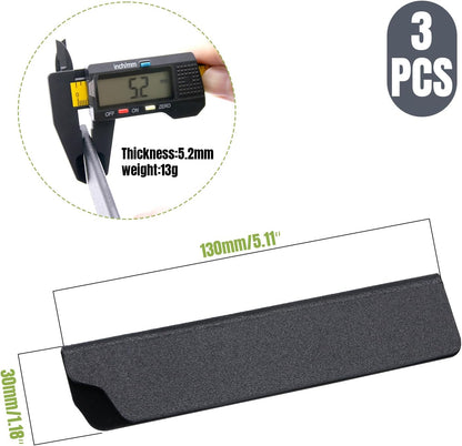 3pcs Universal Knife Edge Guards for 3.5'' Paring Fruit Knife, Kitchen Safety Knife Sheath Sleeves ABS Knife Cover Case Knife Blade Protectors