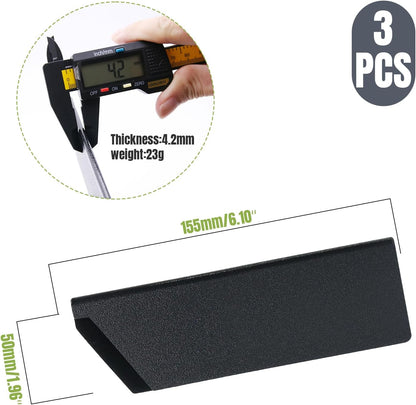3pcs Universal Knife Edge Guards for 3.5'' Paring Fruit Knife, Kitchen Safety Knife Sheath Sleeves ABS Knife Cover Case Knife Blade Protectors