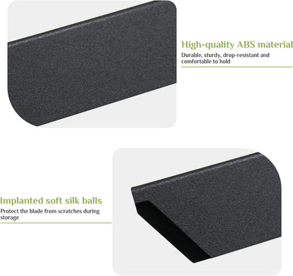 3pcs Universal Knife Edge Guards for 3.5'' Paring Fruit Knife, Kitchen Safety Knife Sheath Sleeves ABS Knife Cover Case Knife Blade Protectors