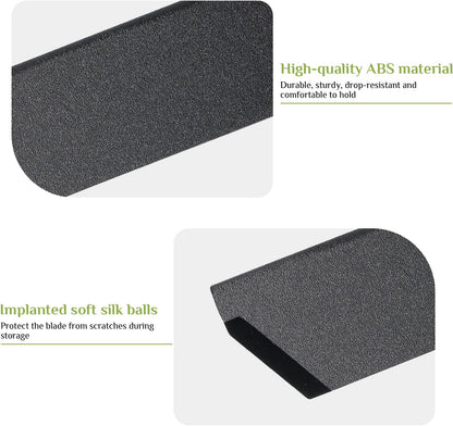 3pcs Universal Knife Edge Guards for 3.5'' Paring Fruit Knife, Kitchen Safety Knife Sheath Sleeves ABS Knife Cover Case Knife Blade Protectors