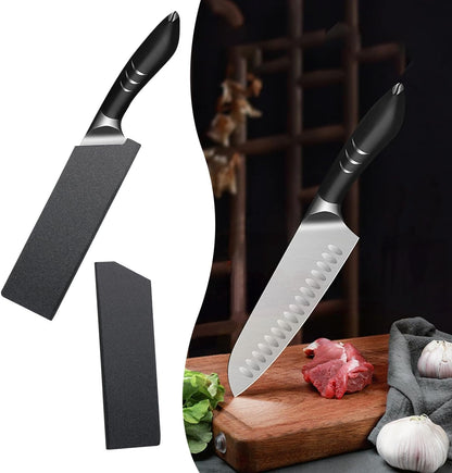 3pcs Universal Knife Edge Guards for 3.5'' Paring Fruit Knife, Kitchen Safety Knife Sheath Sleeves ABS Knife Cover Case Knife Blade Protectors