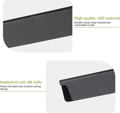 3pcs Universal Knife Edge Guards for 3.5'' Paring Fruit Knife, Kitchen Safety Knife Sheath Sleeves ABS Knife Cover Case Knife Blade Protectors