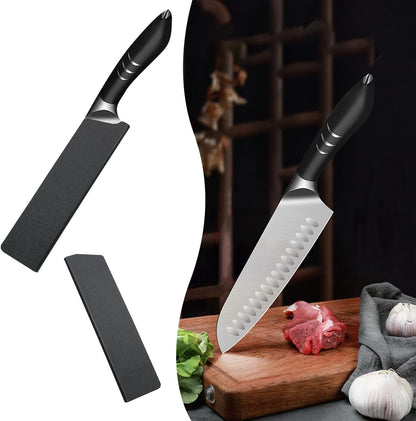 3pcs Universal Knife Edge Guards for 3.5'' Paring Fruit Knife, Kitchen Safety Knife Sheath Sleeves ABS Knife Cover Case Knife Blade Protectors