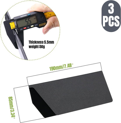 3pcs Universal Knife Edge Guards for 3.5'' Paring Fruit Knife, Kitchen Safety Knife Sheath Sleeves ABS Knife Cover Case Knife Blade Protectors