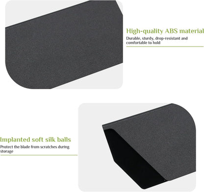 3pcs Universal Knife Edge Guards for 3.5'' Paring Fruit Knife, Kitchen Safety Knife Sheath Sleeves ABS Knife Cover Case Knife Blade Protectors