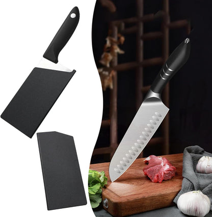 3pcs Universal Knife Edge Guards for 3.5'' Paring Fruit Knife, Kitchen Safety Knife Sheath Sleeves ABS Knife Cover Case Knife Blade Protectors
